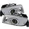 Spec-D Tuning 92-95 Honda Civic 2/3 Door Oe Style Fog Lights With Carbon Cover Smoke LF-CV923GOEM - alternate 1